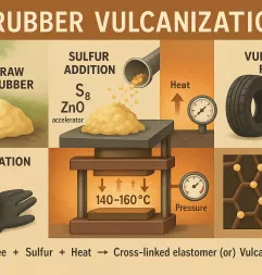 Rubber vulcanization Rubber vulcanization