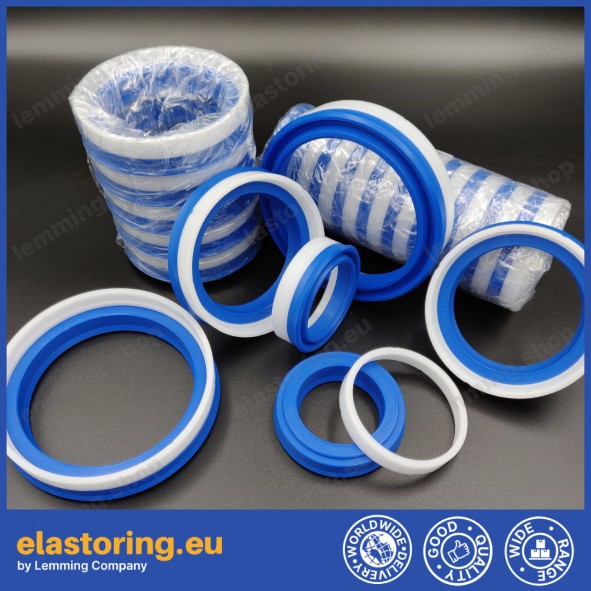 Piston seal 90x70x13,5 TTE/W PU+POM Piston seal 90x70x13,5 TTE/W PU+POM