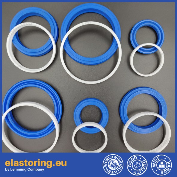 Piston seal 90x70x13,5 TTE/W PU+POM Piston seal 90x70x13,5 TTE/W PU+POM