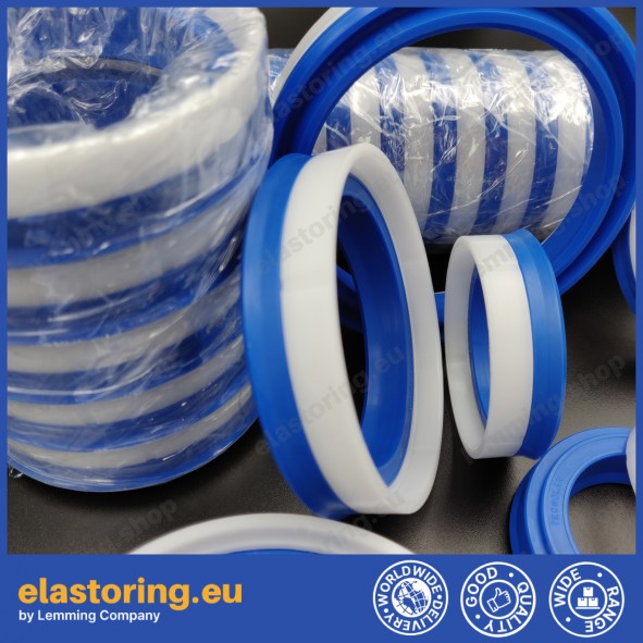Piston seal 90x70x13,5 TTE/W PU+POM Piston seal 90x70x13,5 TTE/W PU+POM