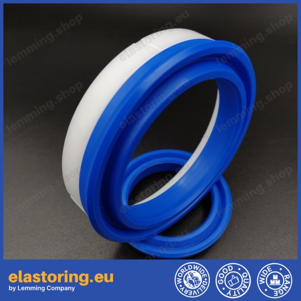 Piston seal 90x70x13,5 TTE/W PU+POM Piston seal 90x70x13,5 TTE/W PU+POM