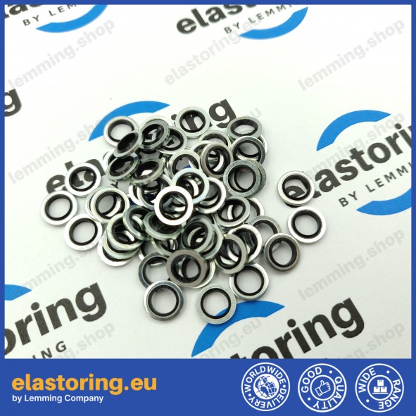 Static seal US 42,93x52,38x3,25 NBR