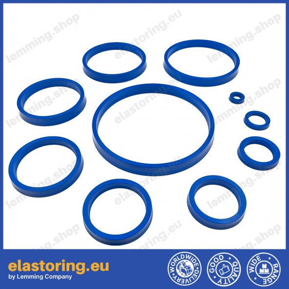 Rod seal K22 10x18x5,5 PU Rod seal K22 10x18x5,5 PU