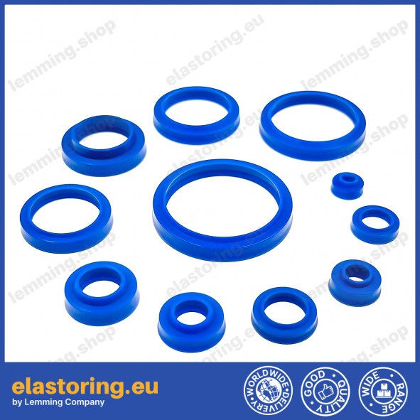 Pneumatic seal K52 10x14x3,4/3,7 PU Pneumatic seal K52 10x14x3,4/3,7 PU