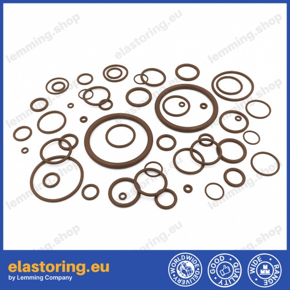 O-ring 3,17x1,78 FPM80 BROWN O-ring 3,17x1,78 FPM80 BROWN