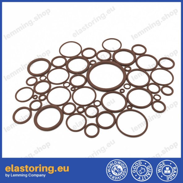 O-ring 3,17x1,78 FPM80 BROWN O-ring 3,17x1,78 FPM80 BROWN