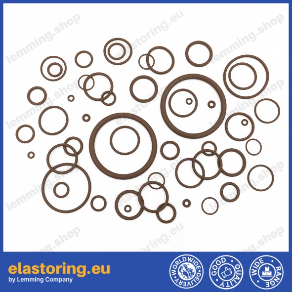 O-ring 3,17x1,78 FPM80 BROWN O-ring 3,17x1,78 FPM80 BROWN