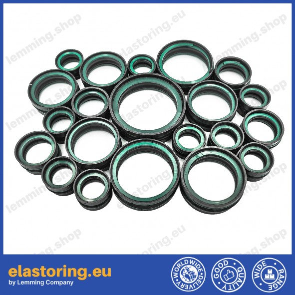 Piston seal KGD 65x50x18,4/31,1 [G=60,40]