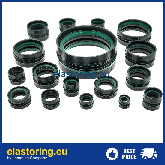 Piston seal KGD 220x195x25,4/50,8