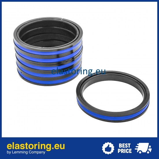 Piston seal 63x48x11 A106 PU/NBR/POM