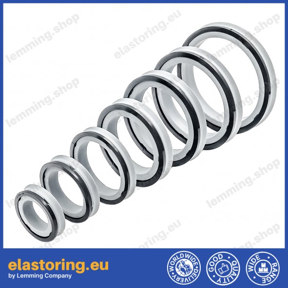 Piston seal 55x40x11,0 A168 PU95+POM Piston seal 55x40x11,0 A168 PU95+POM
