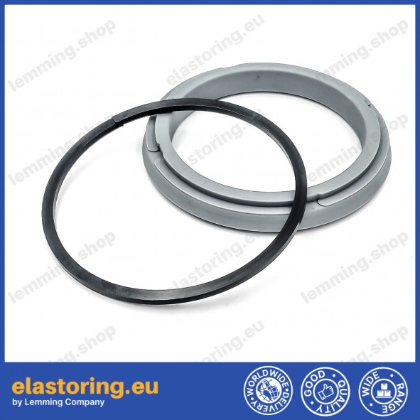 Piston seal 55x40x11,0 A168 PU95+POM Piston seal 55x40x11,0 A168 PU95+POM