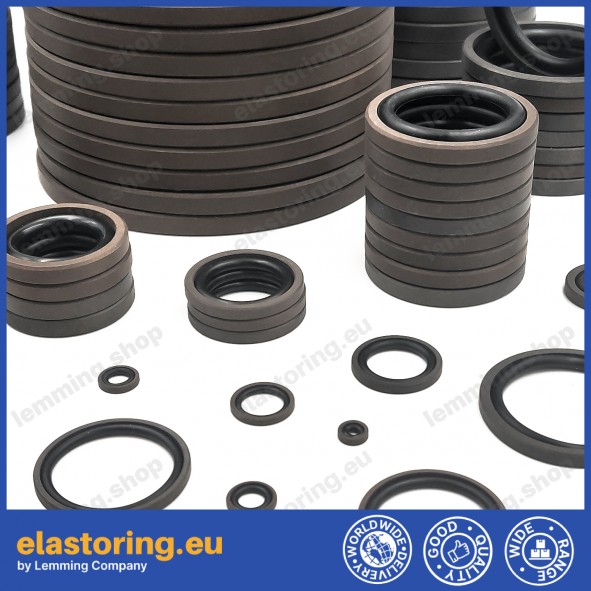 Piston seal K17 145x124x8,1 Piston seal K17 145x124x8,1