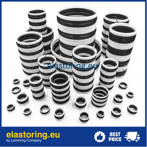 Piston Seals For Hydraulic Cylinders Singel And Double Acting Designs ...