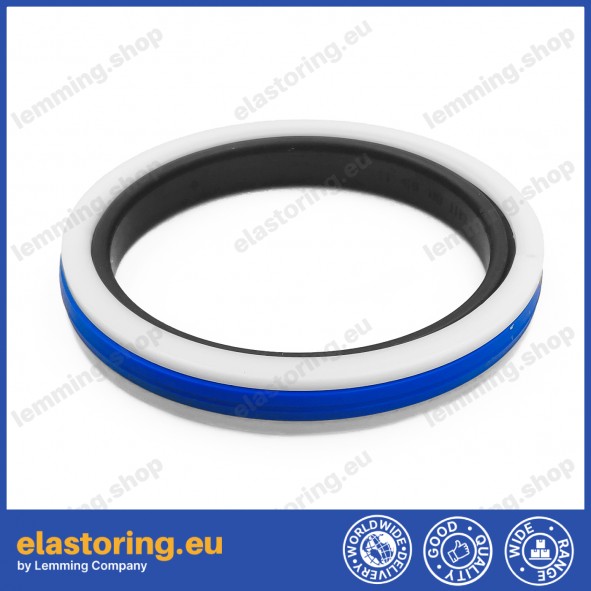 Piston seal 100x85x12,5 PDP PU+NBR+POM Piston seal 100x85x12,5 PDP PU+NBR+POM