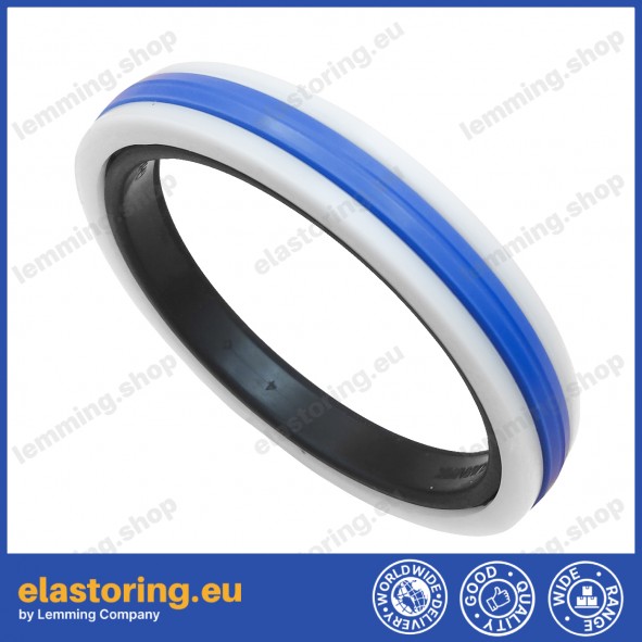 Piston seal 100x85x12,5 PDP PU+NBR+POM Piston seal 100x85x12,5 PDP PU+NBR+POM