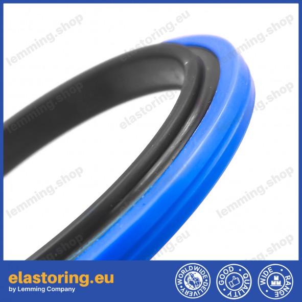 Piston seal 100x85x12,5 PDP PU+NBR+POM Piston seal 100x85x12,5 PDP PU+NBR+POM