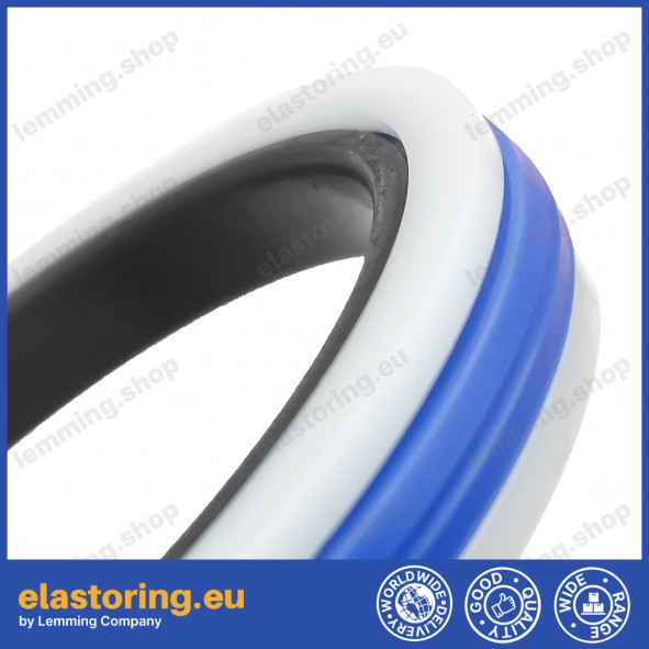 Piston seal 100x85x12,5 PDP PU+NBR+POM Piston seal 100x85x12,5 PDP PU+NBR+POM