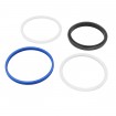 Piston seal 100x85x12,5 PDP PU+NBR+POM Piston seal 100x85x12,5 PDP PU+NBR+POM