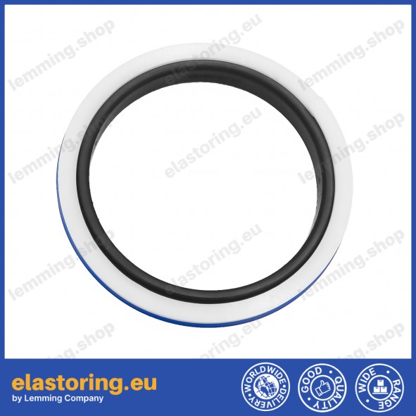Piston seal 100x85x12,5 PDP PU+NBR+POM Piston seal 100x85x12,5 PDP PU+NBR+POM