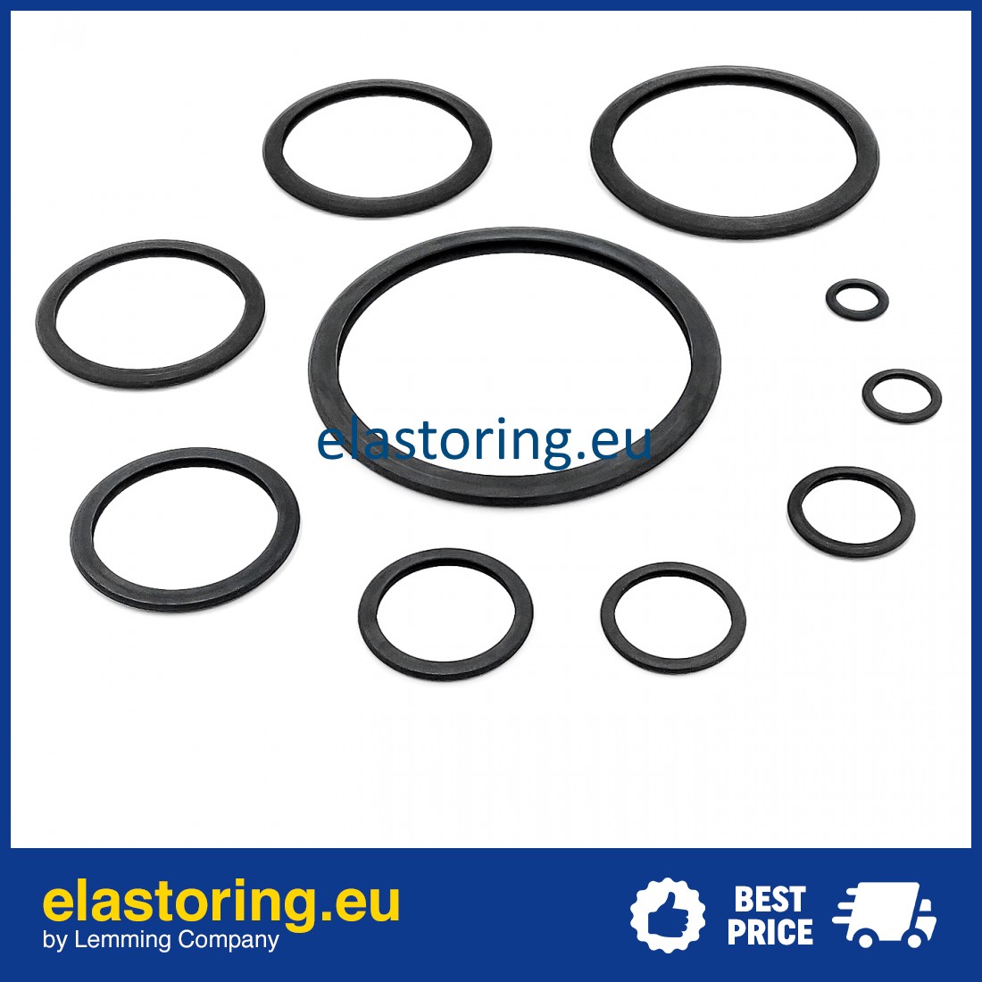 Pneumatic seal 25x15x2,3 A810 NBR