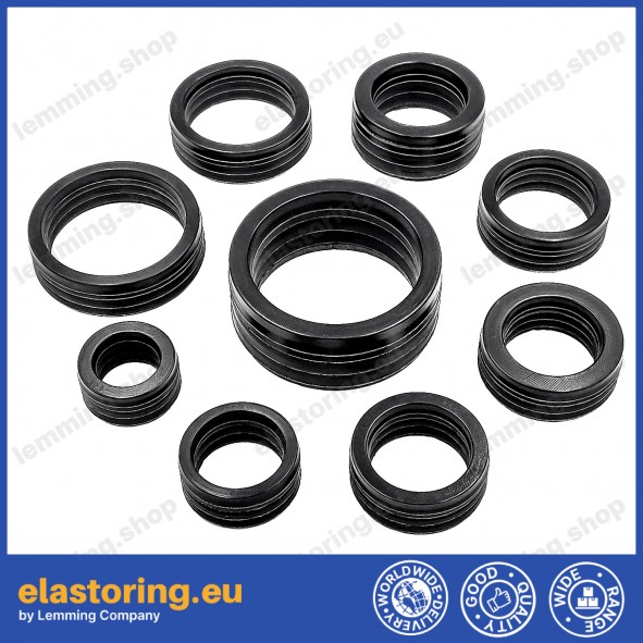 Rod seal K01 8x18x18,5 Rod seal K01 8x18x18,5