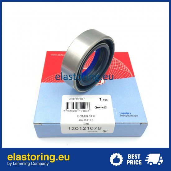 Wheel hub oil seal 40x60x18,5 COMBI SF6 NBR