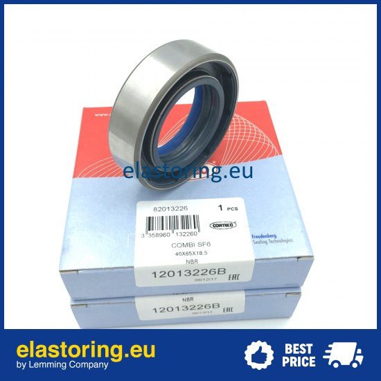 Wheel hub oil seal 40x65x18,5 COMBI SF6