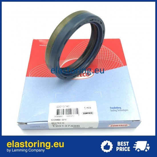 Wheel hub oil seal 60x75x16 COMBI SF8 NBR