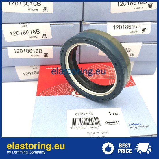 Wheel hub oil seal 50x65x18 COMBI SF8 NBR