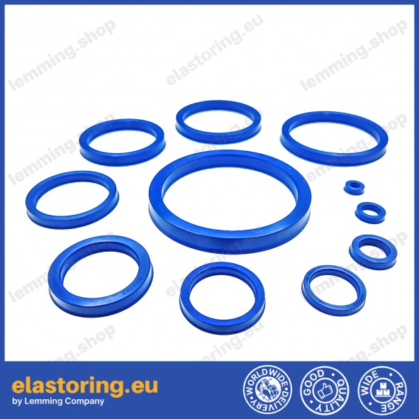 Rod seal K38 8x16x5,8 Rod seal K38 8x16x5,8