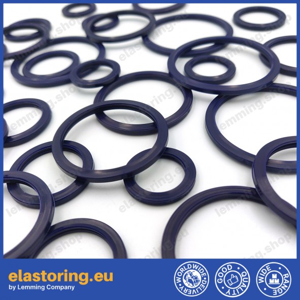 Flange seal FSA 45,40x53,80x2,85 PU 1,1/2" [2EFSA197]