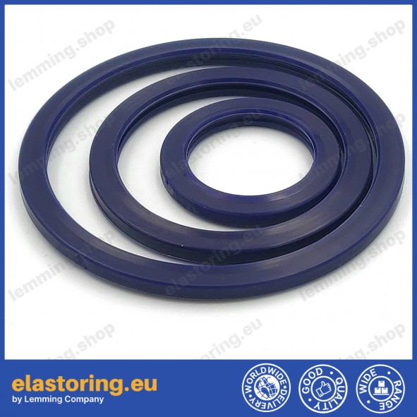 Flange seal FSA 45,40x53,80x2,85 PU 1,1/2" [2EFSA197]