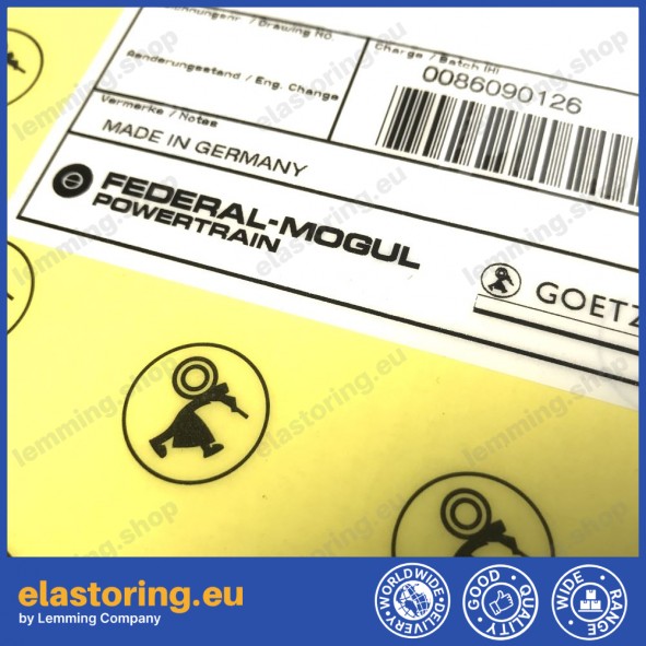Face seal Goetze 76.97H-20 NB60 Face seal Goetze 76.97H-20 NB60