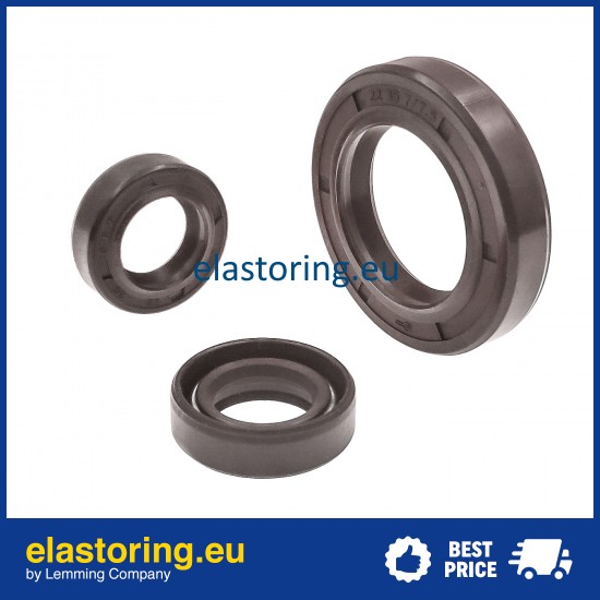 Pressure Oil Seal WDR-ASY 35x52x6 FPM