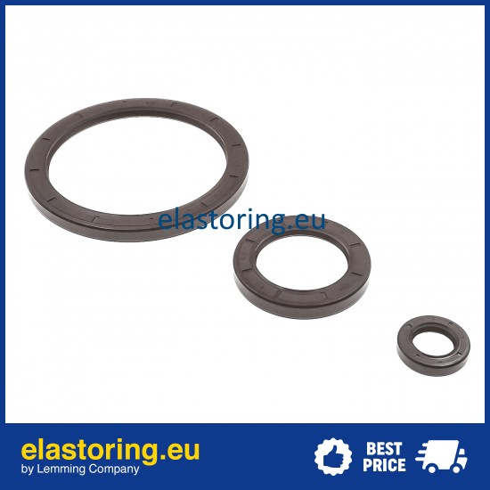 Pressure Oil Seal WDR-ASY 35x52x6 FPM