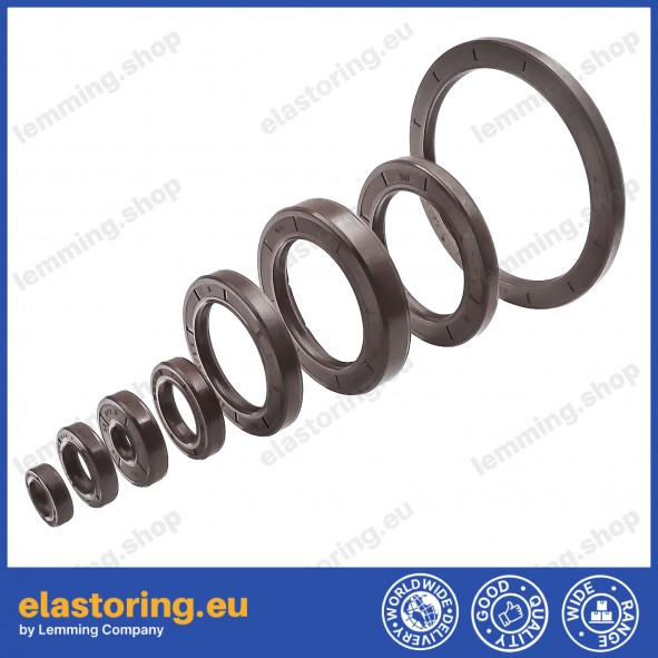 Pressure Oil Seal WDR-ASY 50x72x7 FPM