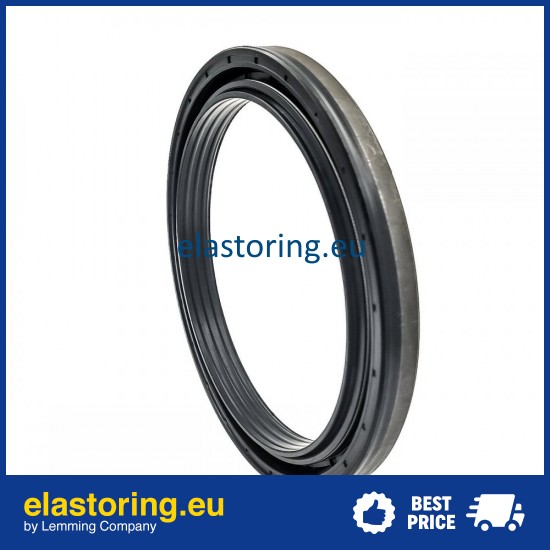 Wheel hub oil seal 127x160x15,5/17,5 RWDR-KASSETTE NBR