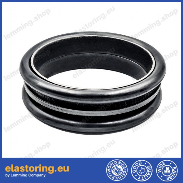 Luckyparts 4Pcs Black Rubber O-Ring (Pack of 4) Replaces
