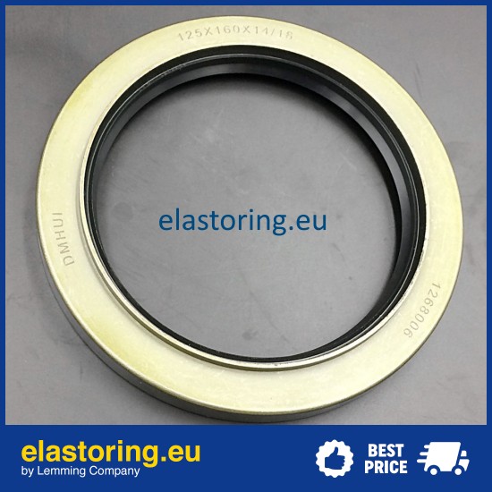 Oil seal 125x160x14/18 SYSTEM 500 120941E