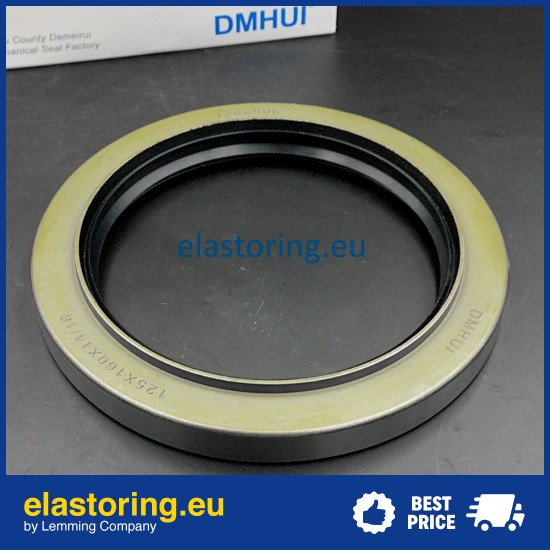 Oil seal 125x160x14/18 SYSTEM 500 120941E