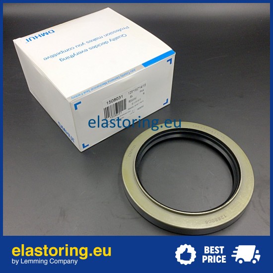 Oil seal 125x160x14/18 SYSTEM 500 120941E