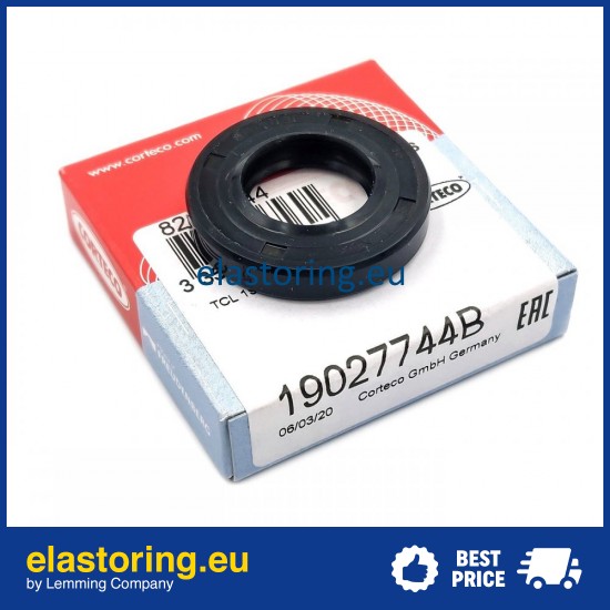 Oil seal 19,05x34,6x6,3/7,3 TCL NBR