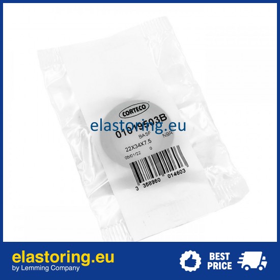 Oil seal 22x34x7,5 BASF NBR