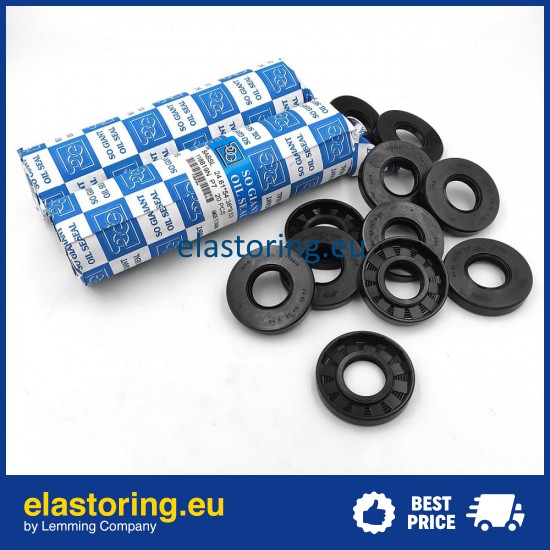 Oil seal 24,61x54,38x9,53 TCN NBR