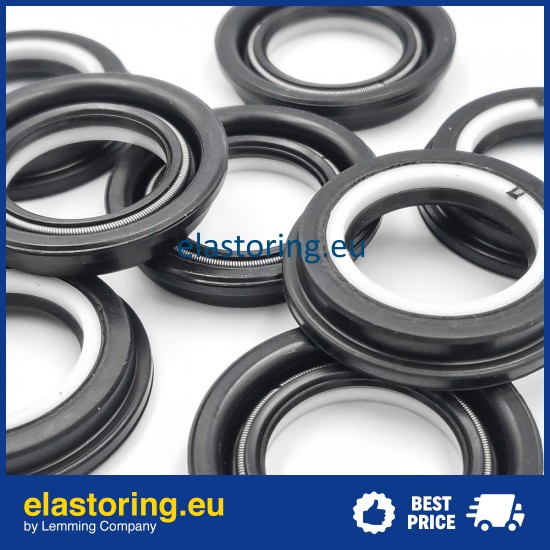 Oil seal 25x37,7/41,2x4,2/7 ASL-6