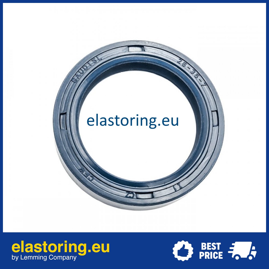 Oil seal 26x35x7 BASL NBR