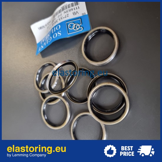 Oil seal 27x33,35x3,18 VB NBR