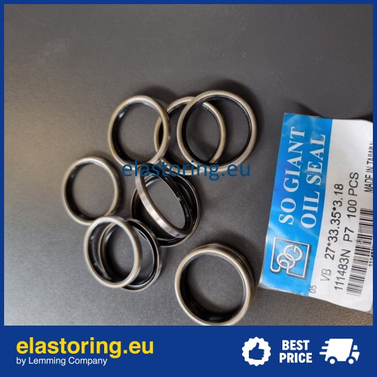 Oil seal 27x33,35x3,18 VB NBR