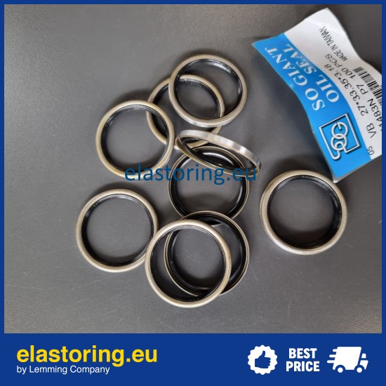 Oil seal 27x33,35x3,18 VB NBR